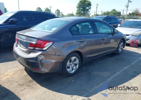 2015 Honda Civic Lx from USA, damaged, VIN 19XFB2F52FE035481